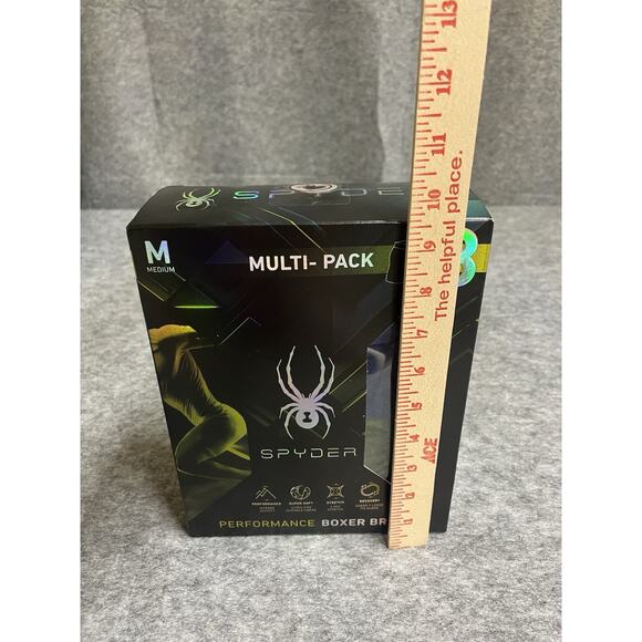 Spyder Performance Boxer Briefs Mens M Super Soft Stretch Recovery 8 Pack - Picture 7 of 8